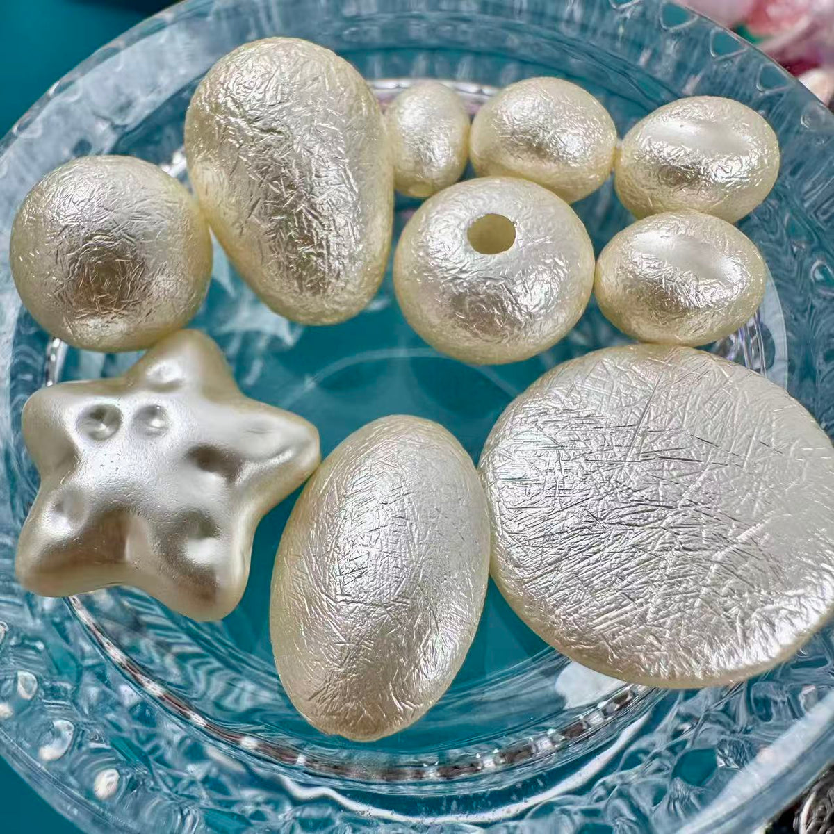 New Arrival Rhinestone‑Set Oval Magic Box Multi‑Hole Zircon Spacer Beads, Cabochon DIY Handmade Beading Accessories for Bracelets & Necklaces